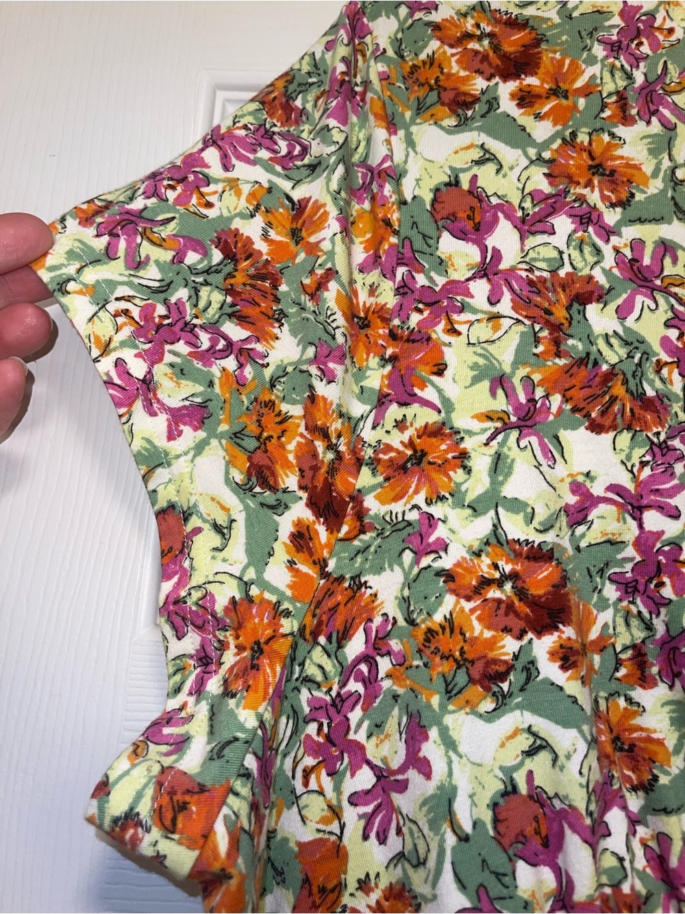 Sahalie Cottagecore Dress Womens 2X Multicolor Micro Floral Maxi Ankle - Picture 5 of 10